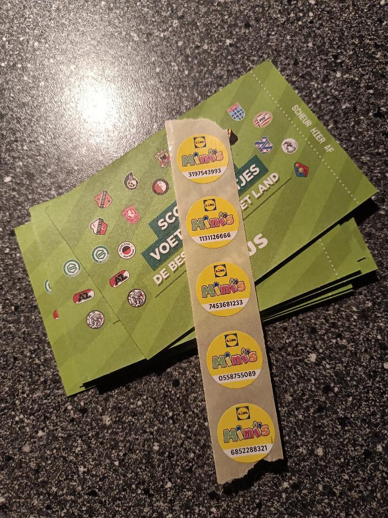 Voetbalplaatjes & Zegels Mini's, Verzamelen, Plus, Ophalen of Verzenden