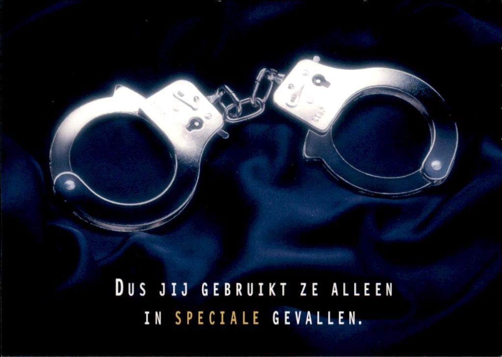 handboeien, speciale gevallen, politie, Verzenden, 1980 tot heden, Ongelopen, Overige thema's