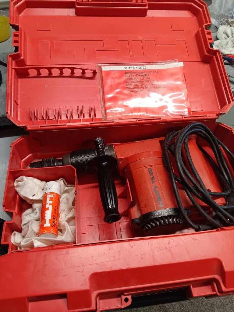 Hilti TE22 klopboormachine, Ophalen of Verzenden, Boormachine