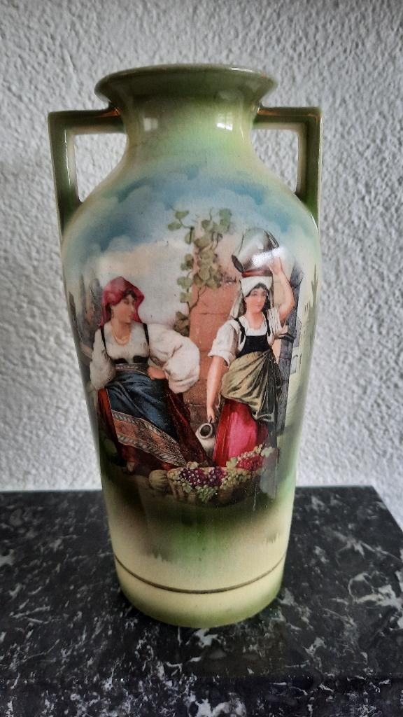 Antieke Vaas  Hoog 20 cm., Antiek en Kunst, Ophalen of Verzenden