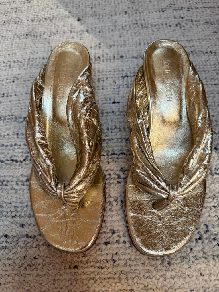 Forte Forte schoenen maar 38, Overige kleuren, Verzenden, Sandalen of Muiltjes, Zo goed als nieuw