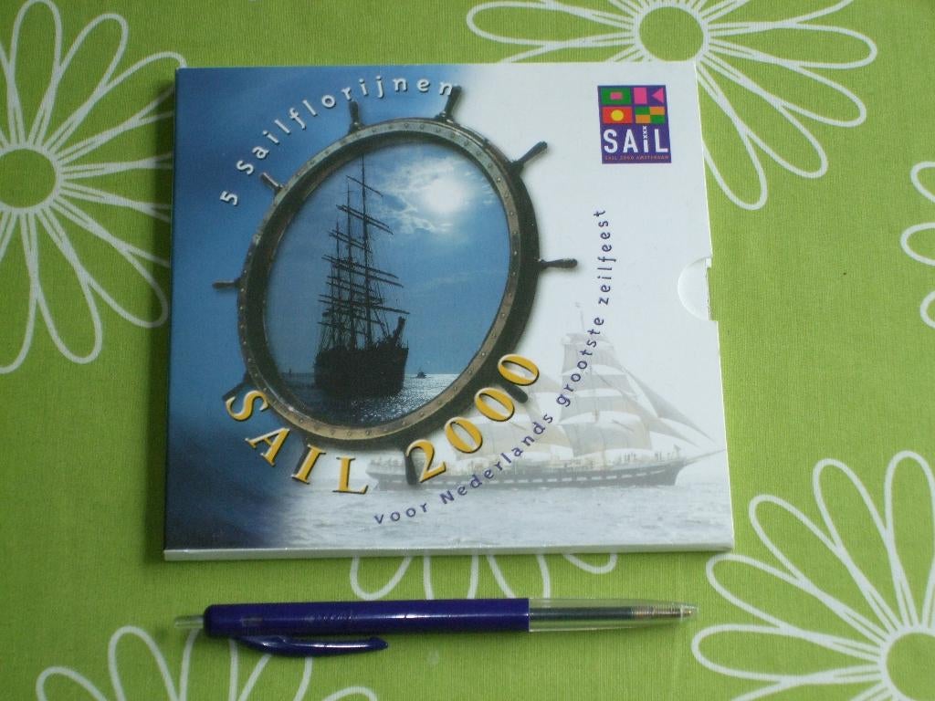 Sail 2000 - 5 Sailflorijnen - Sail 2000 Amsterdam, Ophalen of Verzenden, Zo goed als nieuw
