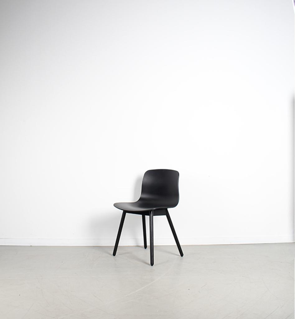 8x HAY About a Chair AAC12 Stoel Soft Black – Zwart, Niet ingevuld, Zwart, Niet ingevuld, Ophalen of Verzenden