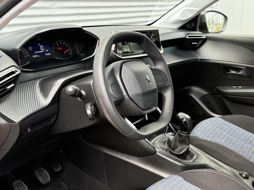 Peugeot 208 1.2 PureTech Active Nw Model Airco Cruise Aux 21, Stof, Gebruikt, Zwart, Origineel Nederlands
