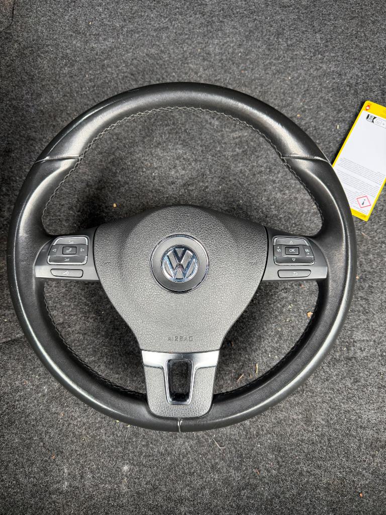 Vw caddy touran tiguan polo golf 5/6 stuurwiel met airbag, Ophalen of Verzenden, Gebruikt, Volkswagen