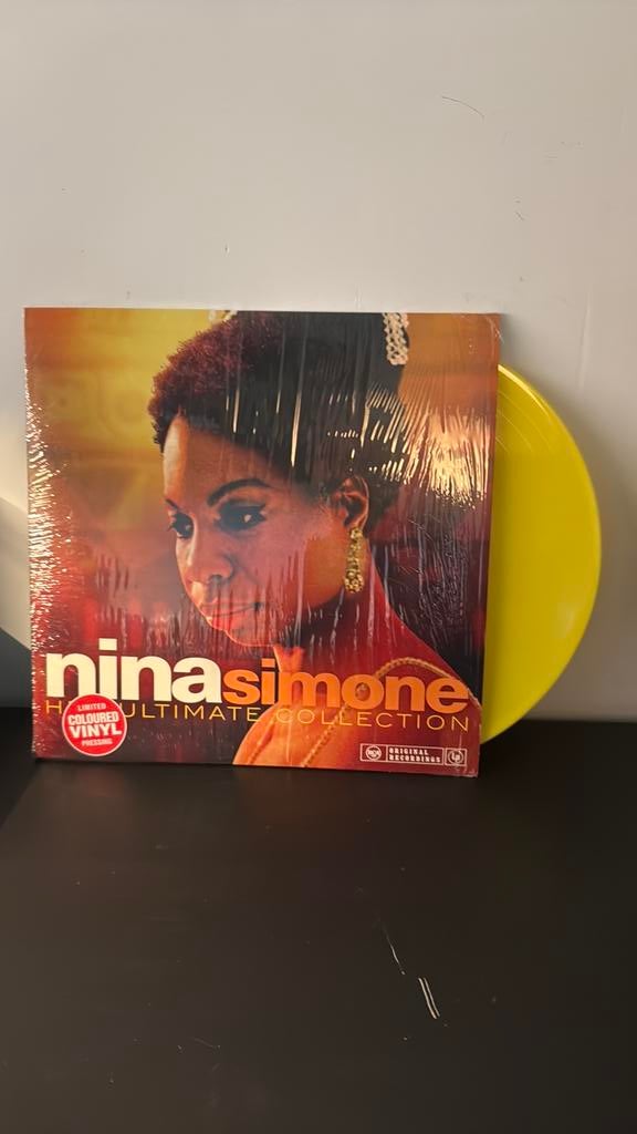 Nina Simone - Her Ultimate Collection. Geel vinyl., Verzenden, 2000 tot heden, Zo goed als nieuw, 12 inch