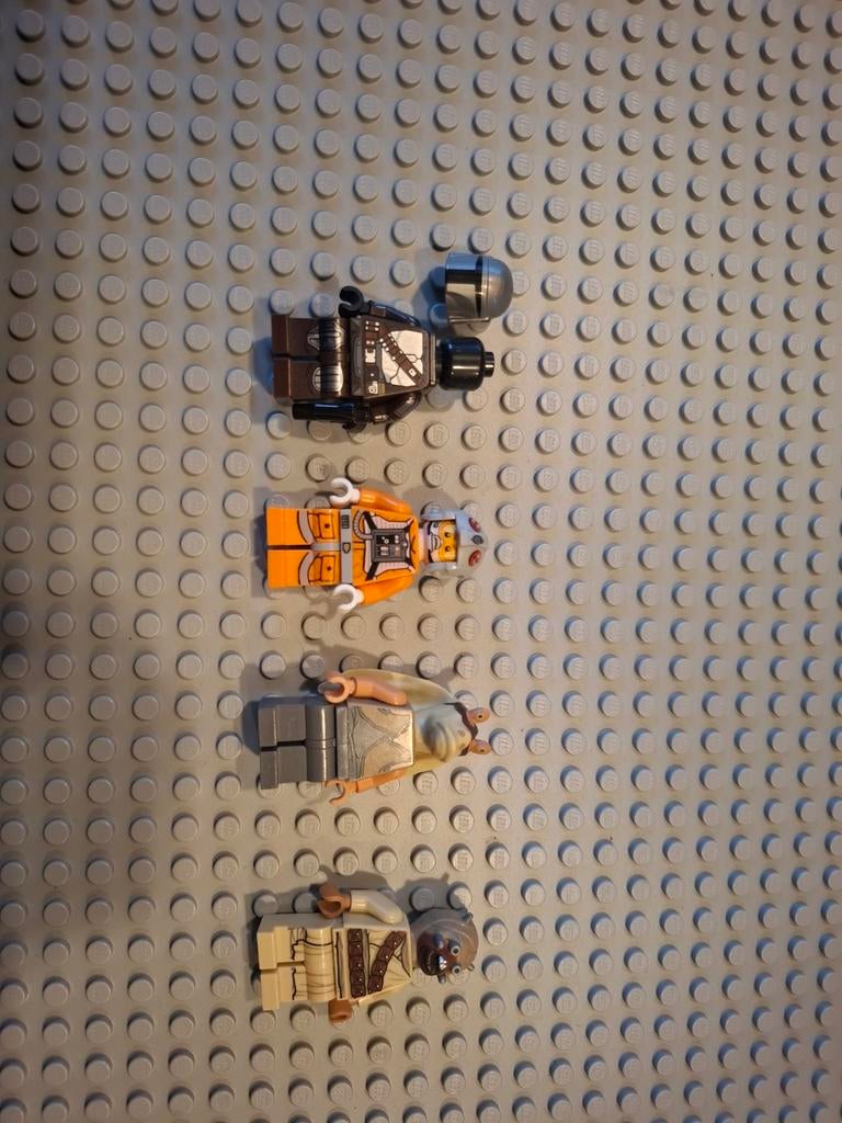 4 Lego Star Wars minifiguren, Ophalen of Verzenden, Gebruikt, Jongen of Meisje