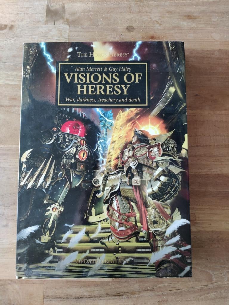 Warhammer 40k - The Horus Heresy: Visions of Heresy, Boeken, Ophalen of Verzenden, Zo goed als nieuw, Alan Merrett & Guy Haley
