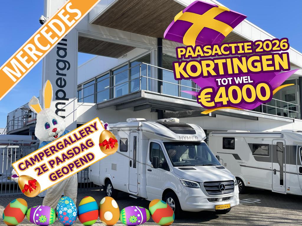 Hymer B 580 BMC MERCEDES AUTOMAAT ENKELE BEDDEN XXL GARAGE, Automaat, Tot en met 2, Bedrijf, Diesel