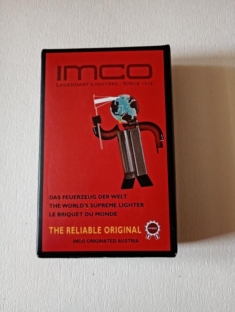Imco super 6700 junior aansteker in doosje, Verzamelen, Rookartikelen, Aanstekers en Luciferdoosjes, Ophalen, Zo goed als nieuw