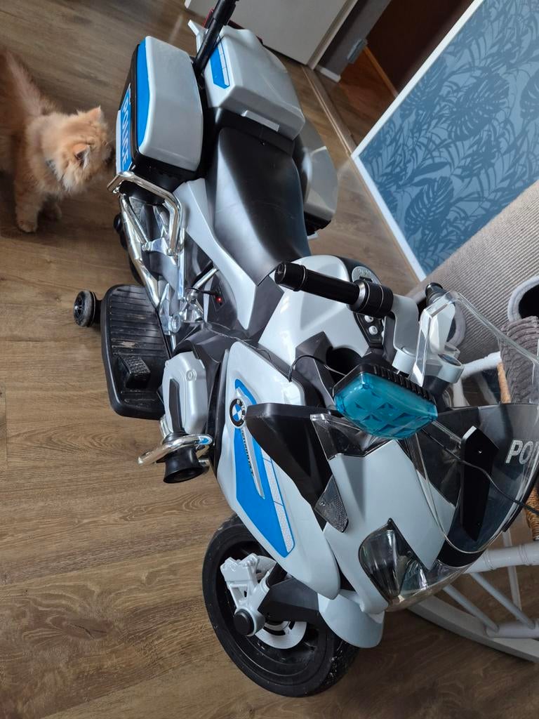 Kindermotor politie BMW R1200 met zijwielen, Kinderen en Baby's, Speelgoed | Buiten | Voertuigen en Loopfietsen, Ophalen