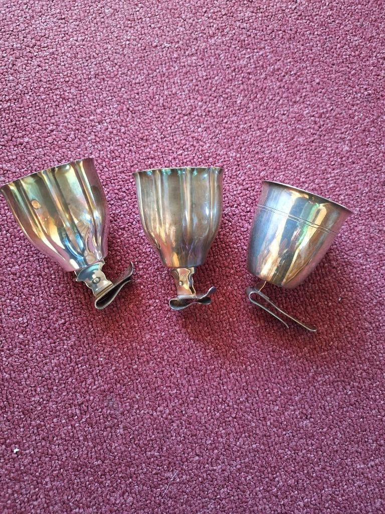 Gebaksvorkjes houders, Antiek en Kunst, Curiosa en Brocante, Ophalen of Verzenden