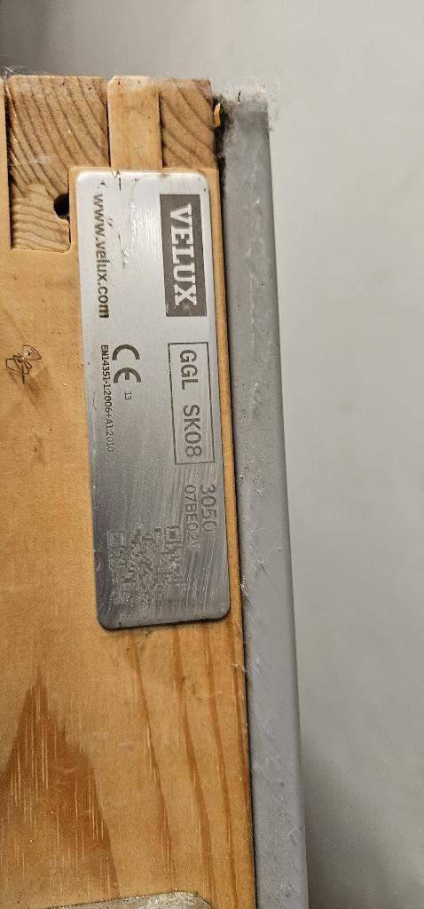 VELUX DAKRAAM  GGL SK08, Ophalen, Gebruikt, 80 tot 120 cm, 80 tot 120 cm