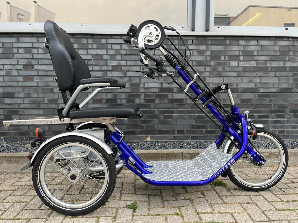 Elektrische Handbike scootmobiel driewieler, Ophalen of Verzenden, Zo goed als nieuw, VAN RAAM