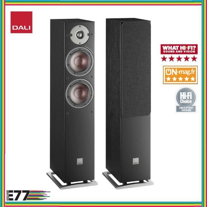 DALI Oberon 5 Black Ash vloerstaande speakerset, Overige merken, DALI, Info@dali.dk, Nieuw