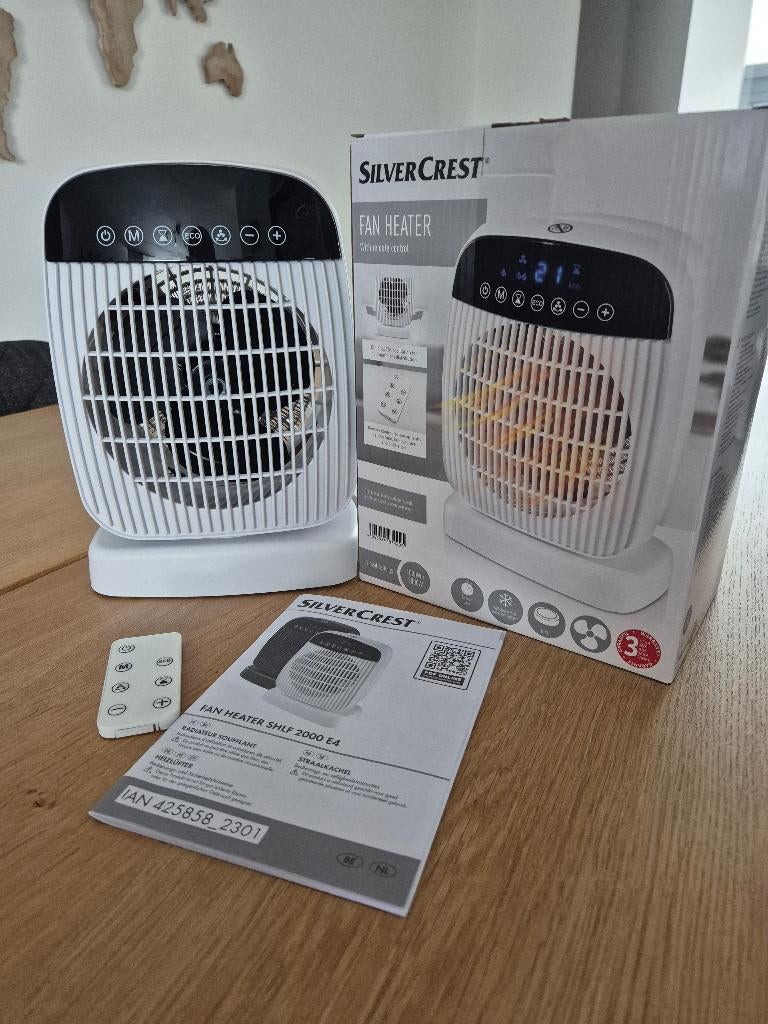 Ventilator kachel met afstandbediening, Witgoed en Apparatuur, Ventilatoren, Ophalen, Ventilator met afstandsbediening, Zo goed als nieuw