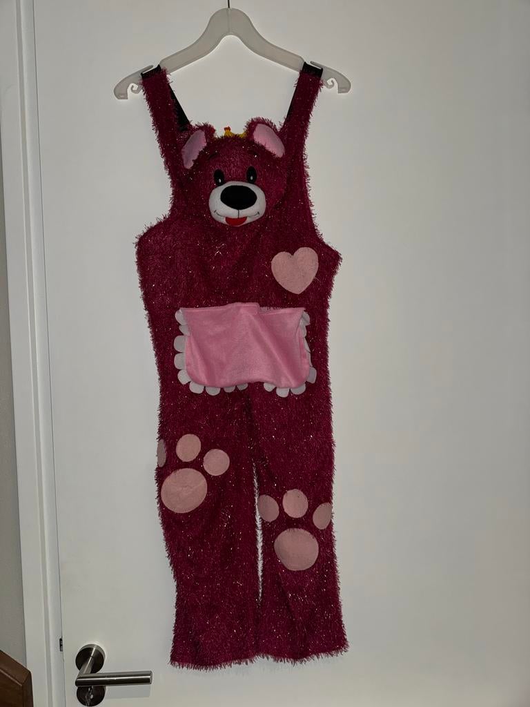 Carnavalskleding overal Beer - Maat 104, Ophalen of Verzenden, Gebruikt, 104 of kleiner, Jongen of Meisje