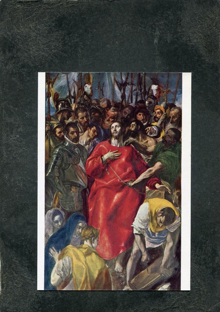 Ansicht El Greco - El Espolio, Verzenden, 1980 tot heden, Ongelopen, Overige thema's