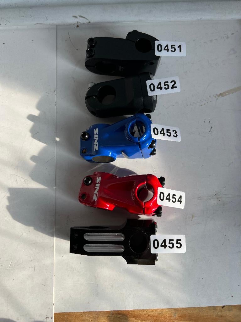 Verschillende stuurnokken BMX 1 1/8 A-Head, Ophalen of Verzenden, Nieuw, Overige typen