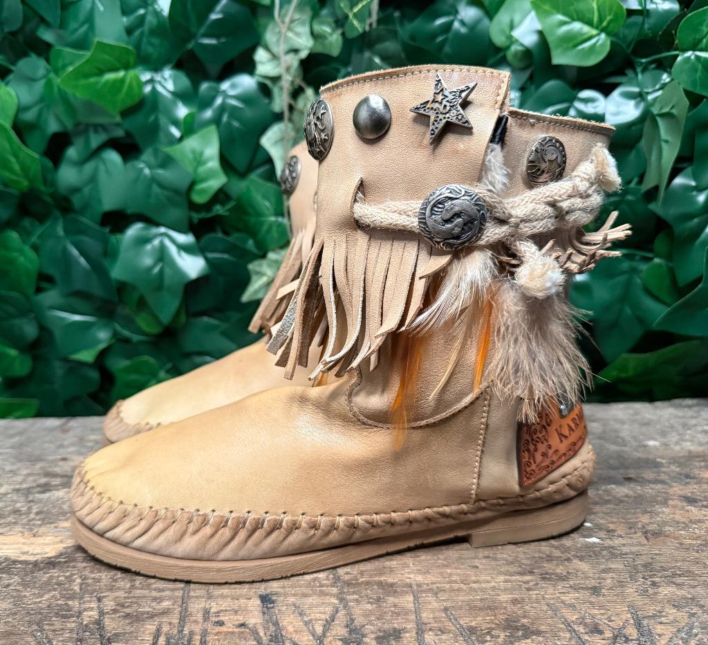 Nieuwe gave laarsjes van Karma of Charme maat 40, Karma of charme, Bruin, Lage of Enkellaarzen, Nieuw