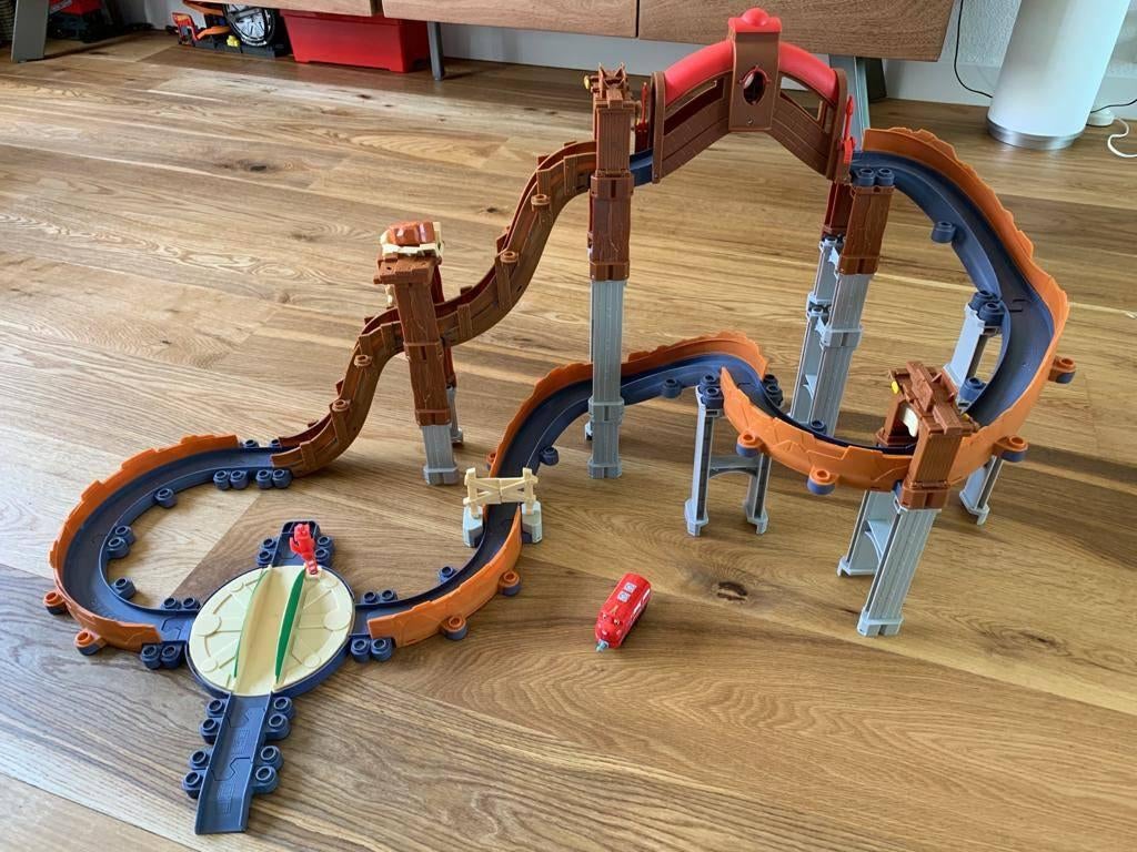 Chuggington treinbaan met uitbreidingsset, Ophalen, Gebruikt