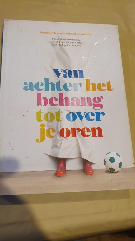Van achter het behang tot over je oren - Opvoedingsboek, Ophalen of Verzenden, Gelezen, Opvoeding tot 6 jaar, Roos Schlikker, Miloe van Beek, Elsbeth Teeling, Eva Bronsveld