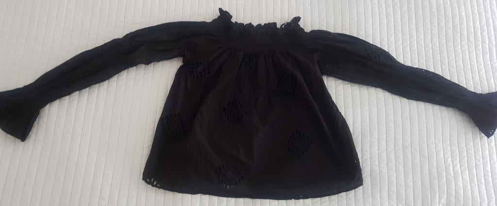 Zara oversized trui kerst blouse veel details maat xs zwart, Kleding | Dames, Blouses en Tunieken, Verzenden, Zo goed als nieuw