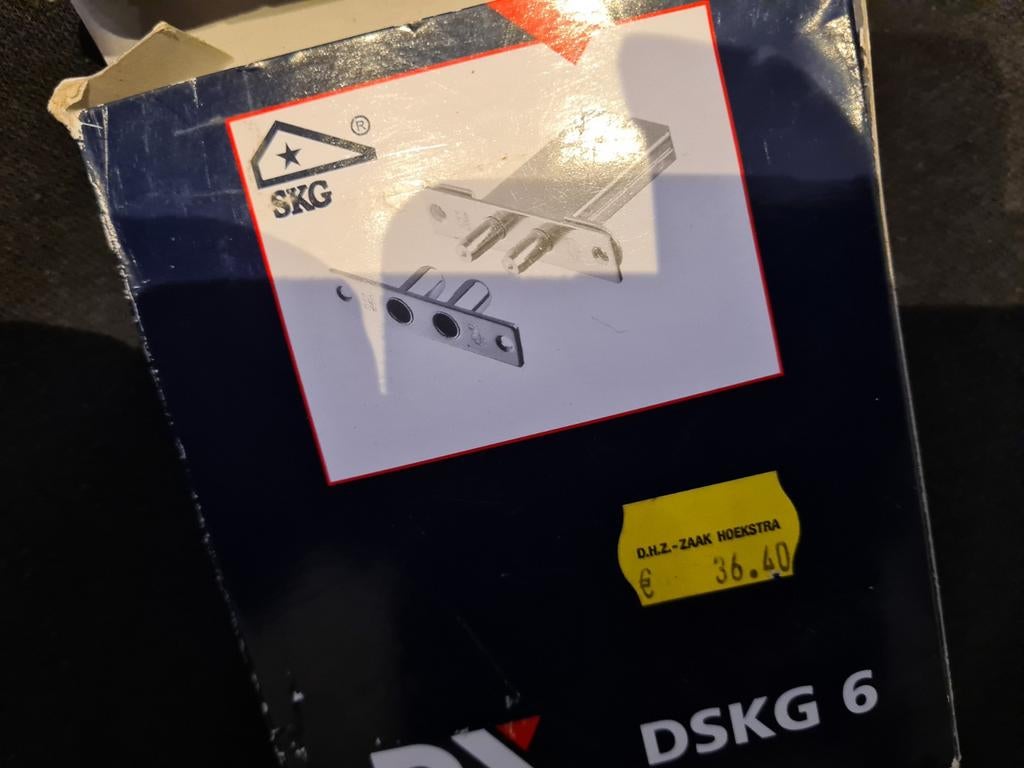 D X insteekslot nieuw, Ophalen of Verzenden, Nieuw, IJzer, Slot