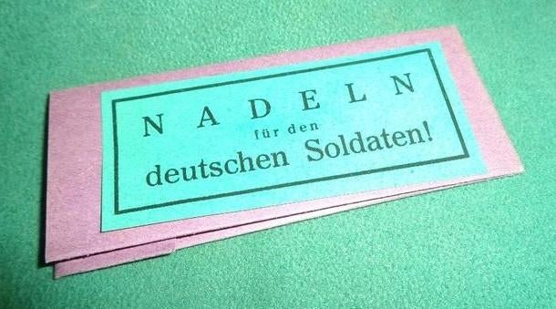 Duits wo2 naalden Wehrmacht oorlog ww2 soldaat, Verzamelen, Verzenden, Landmacht, Duitsland, Overige typen