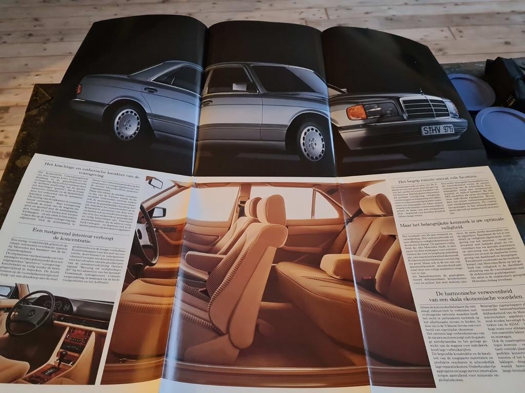 Mercedes 260 SE - 560 SEL 8/85, Ophalen of Verzenden, Nieuw, Mercedes