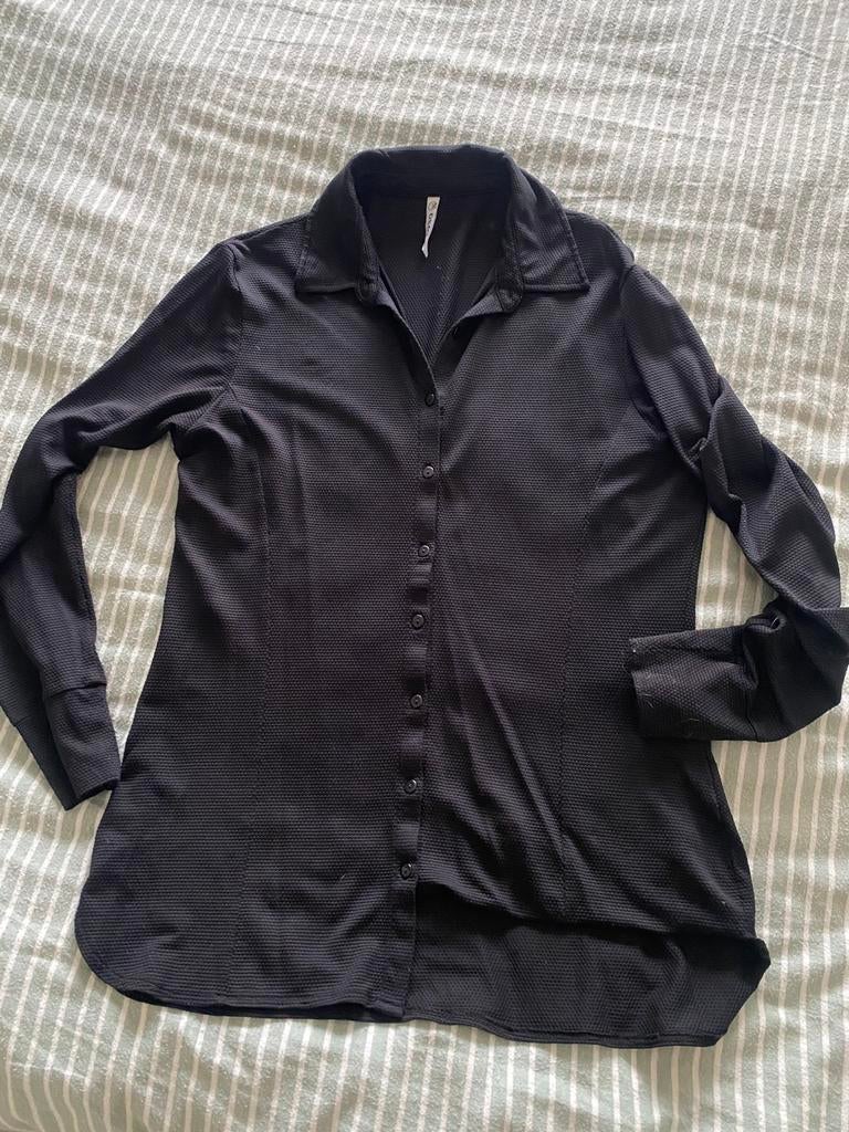 Zwarte blouse zoso, Ophalen of Verzenden, Zo goed als nieuw, Maat 42/44 (L), Zwart