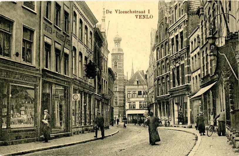 Venlo Vleesstraat, Ophalen of Verzenden, Voor 1920, Ongelopen, Limburg