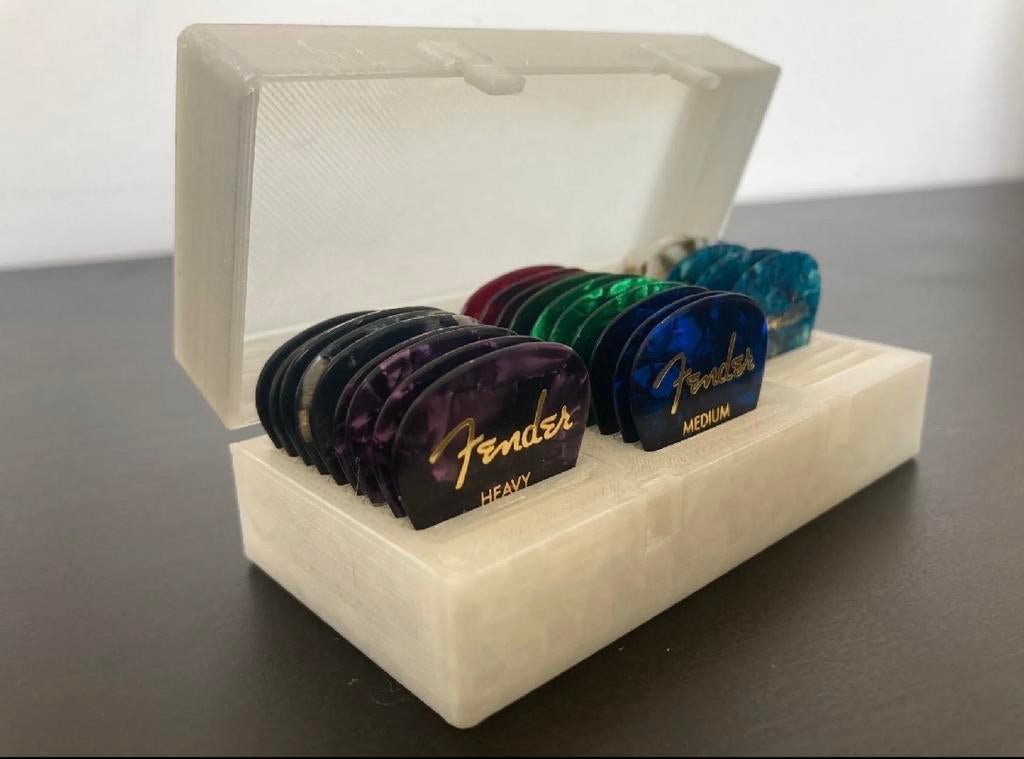 Plectrum case, Verzamelen, Muziek, Artiesten en Beroemdheden, Ophalen of Verzenden