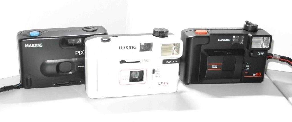 3x  compact camera's, Ophalen of Verzenden, Gebruikt, Compact, Overige Merken