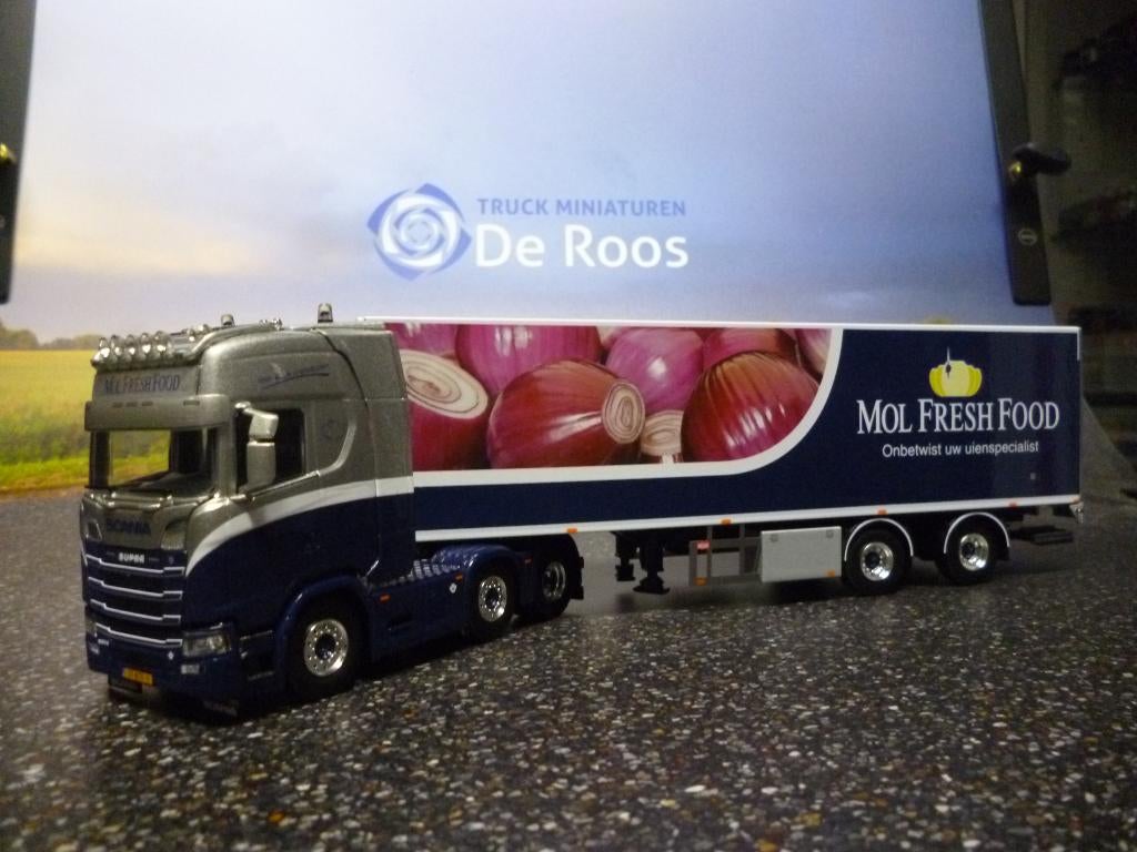 WSI Scania Mol Freshfood met certificaat, Ophalen of Verzenden, Nieuw, Bus of Vrachtwagen, Wsi