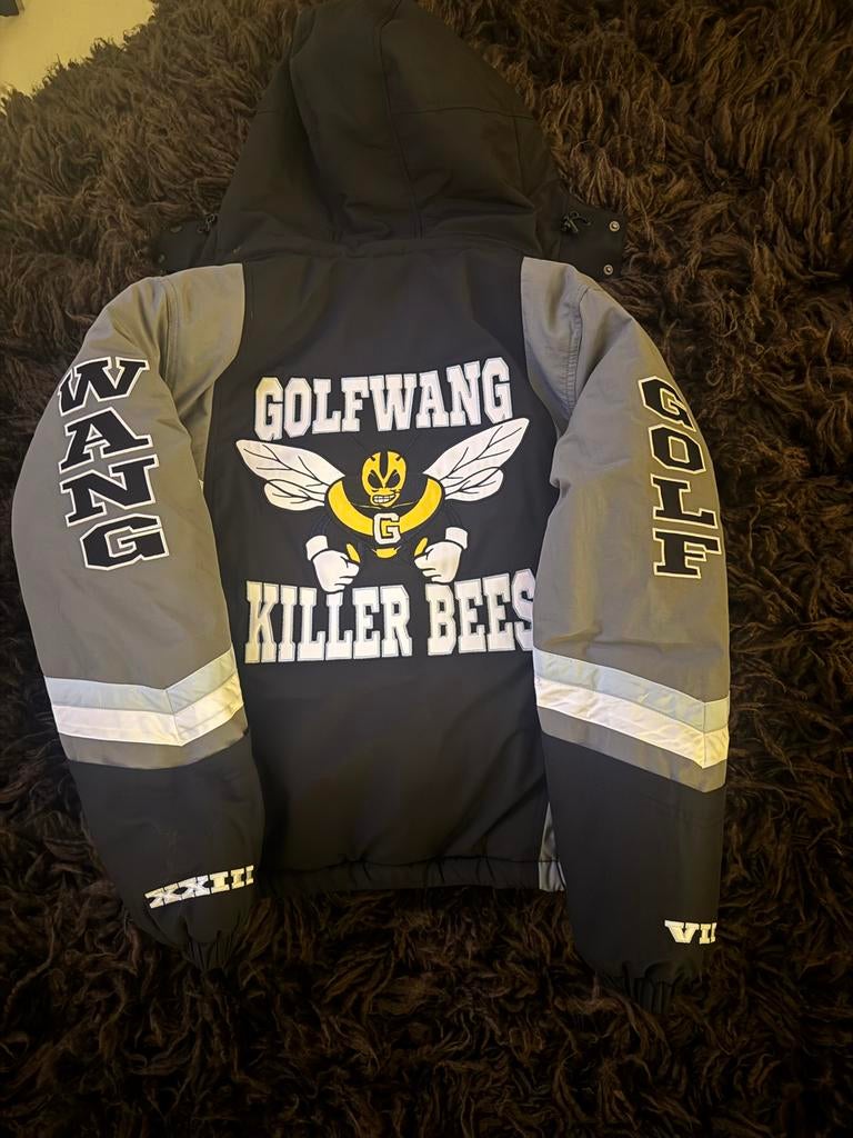Tyler The Creator Golfwang killer bees jacket XS, Kleding | Dames, Jassen | Winter, Nieuw, Maat 34 (XS) of kleiner, Ophalen of Verzenden