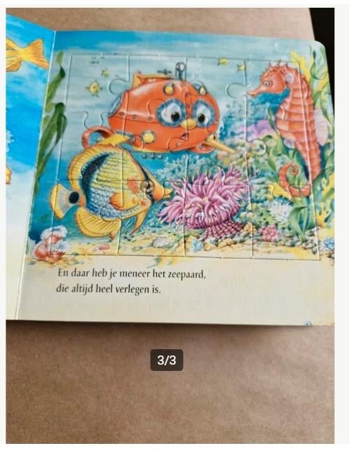 Onder water, lees kijk en puzzelboek h4, Ophalen of Verzenden, Gelezen, Fictie algemeen