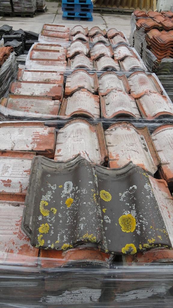 4000 stuks WD&S dakpannen bruin geëngobeerd., Overige materialen, Gebruikt, Overige typen, Info@walstra.nl