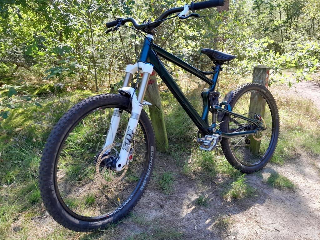 Slopeduro Enduro/dirtjump bikepark jumpbike Cube frame M, Fully, Ophalen, Zo goed als nieuw, Overige merken