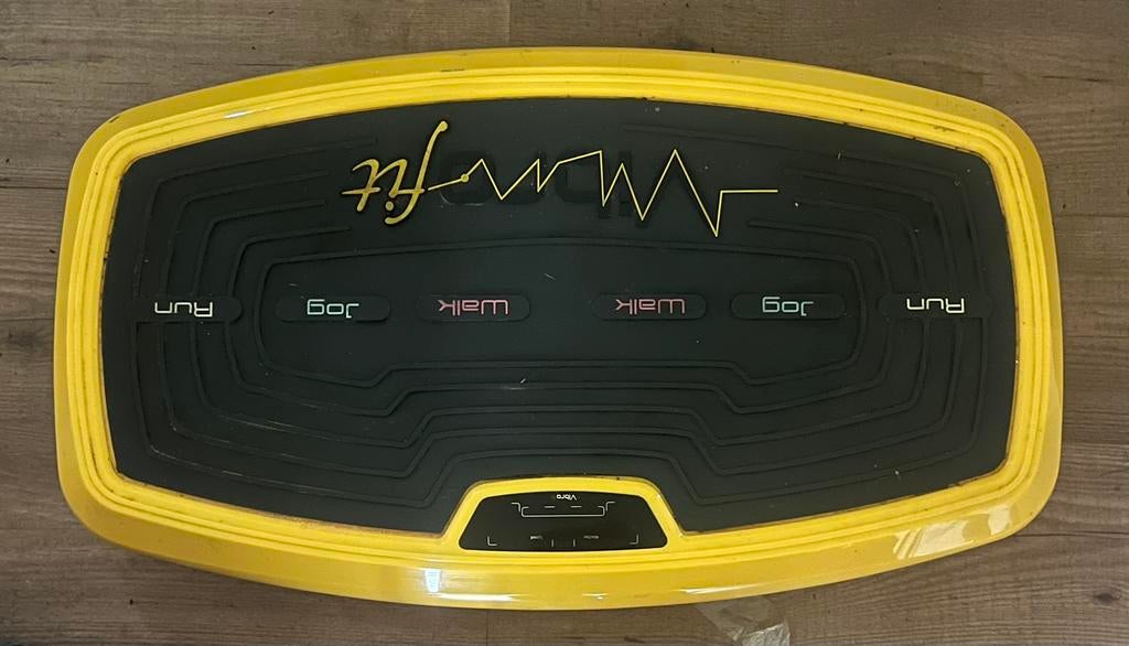 Vibro Fit Trilplaat!, Sport en Fitness, Fitnessapparatuur, Ophalen, Kunststof, Trilplaat, Zo goed als nieuw