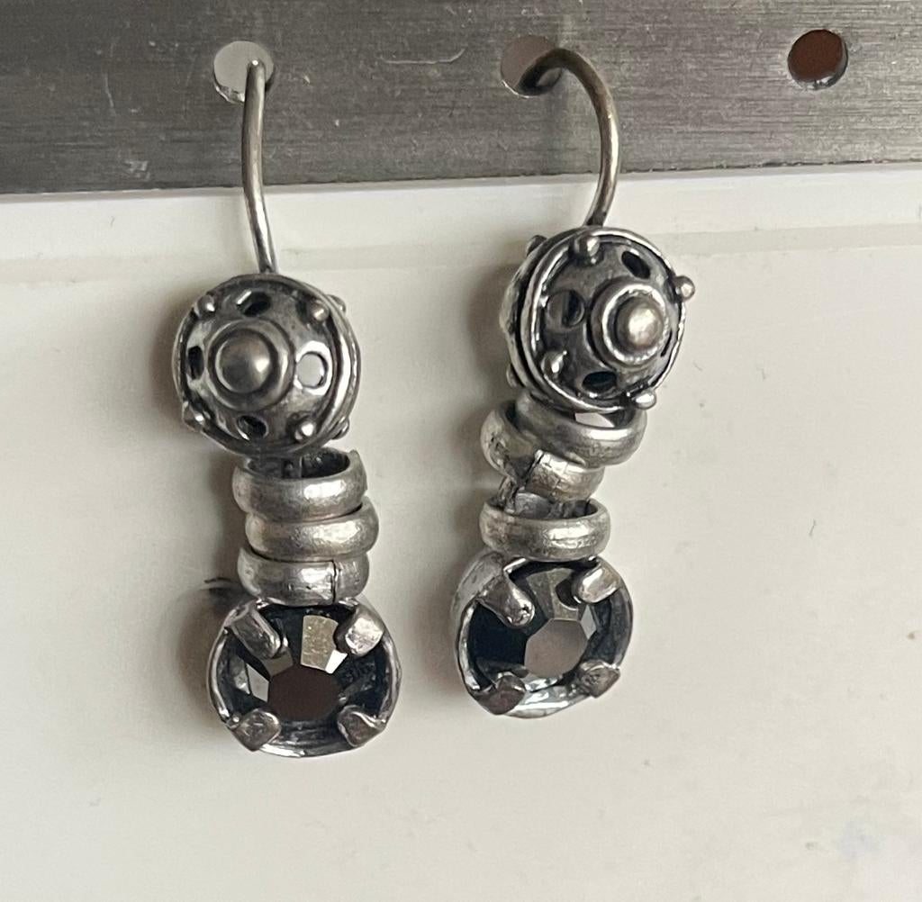 Exoal hangoorbellen zilverkleurig, Overige materialen, Hangers, Nieuw, Ophalen of Verzenden