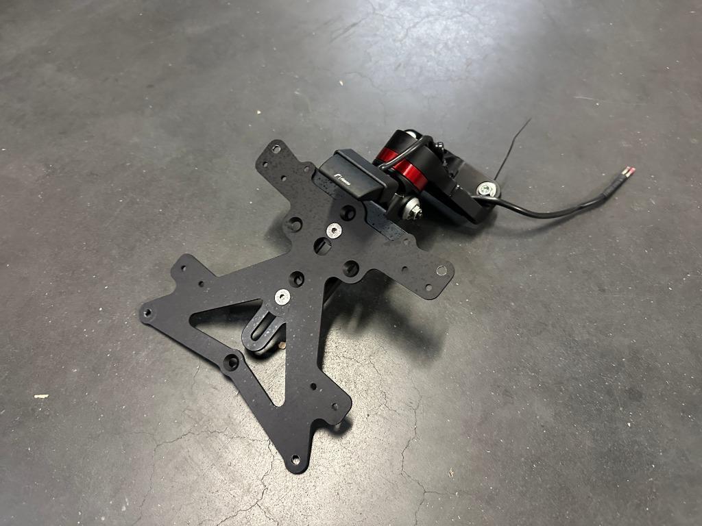 Rizoma Ducati Diavel 1200 kentekenplaat houder (16), Ophalen of Verzenden, Gebruikt