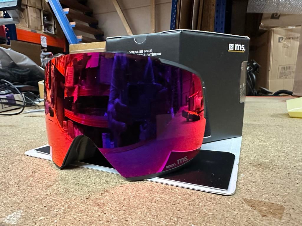 Anon M5 Ski bril met MFI gezichtsmasker - extra lens, Anon, Kleding, Skiën, Anon