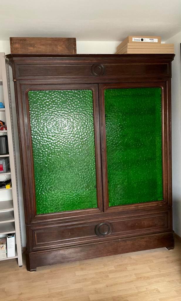 Porseleinkast in oude staat, Antiek en Kunst, Ophalen