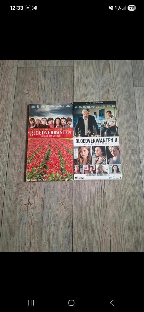 Bloedverwanten Seizoen 1 & 2 DVD, Cd's en Dvd's, Boxset, Drama, Ophalen of Verzenden, Zo goed als nieuw