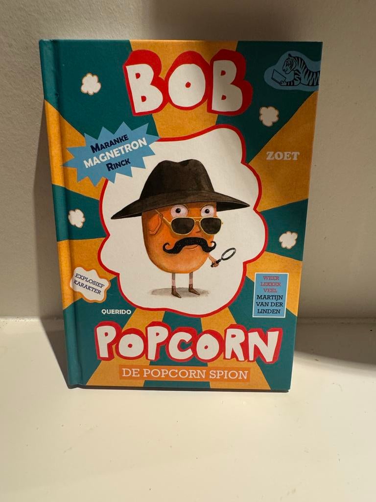 Bob Popcorn: De Popcorn Spion - Maranke Rinck, Boeken, Kinderboeken | Jeugd | onder 10 jaar, Ophalen of Verzenden, Zo goed als nieuw