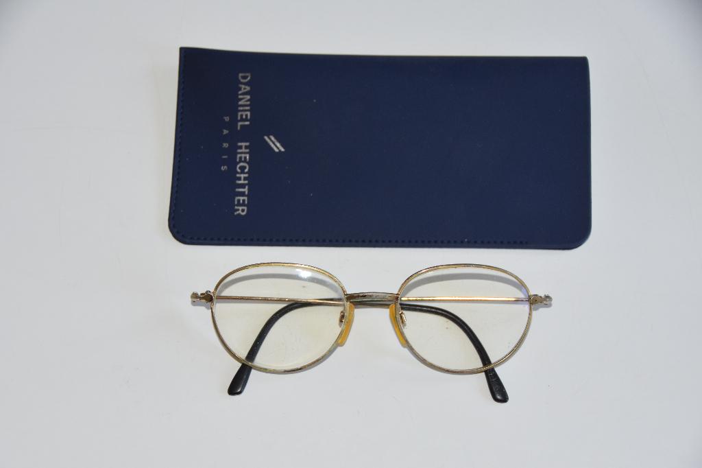 Daniel Hechter Paris bril + hoes, Ophalen of Verzenden, Gebruikt, Bril, Overige merken