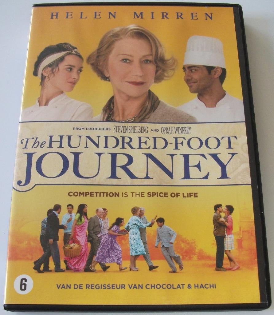 Dvd *** HUNDRED-FOOT JOURNEY ***, Ophalen of Verzenden, Zo goed als nieuw, Komedie, Vanaf 6 jaar