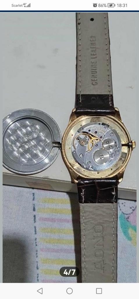 Vintage Longines, Overige merken, Polshorloge, Ophalen of Verzenden, Goud