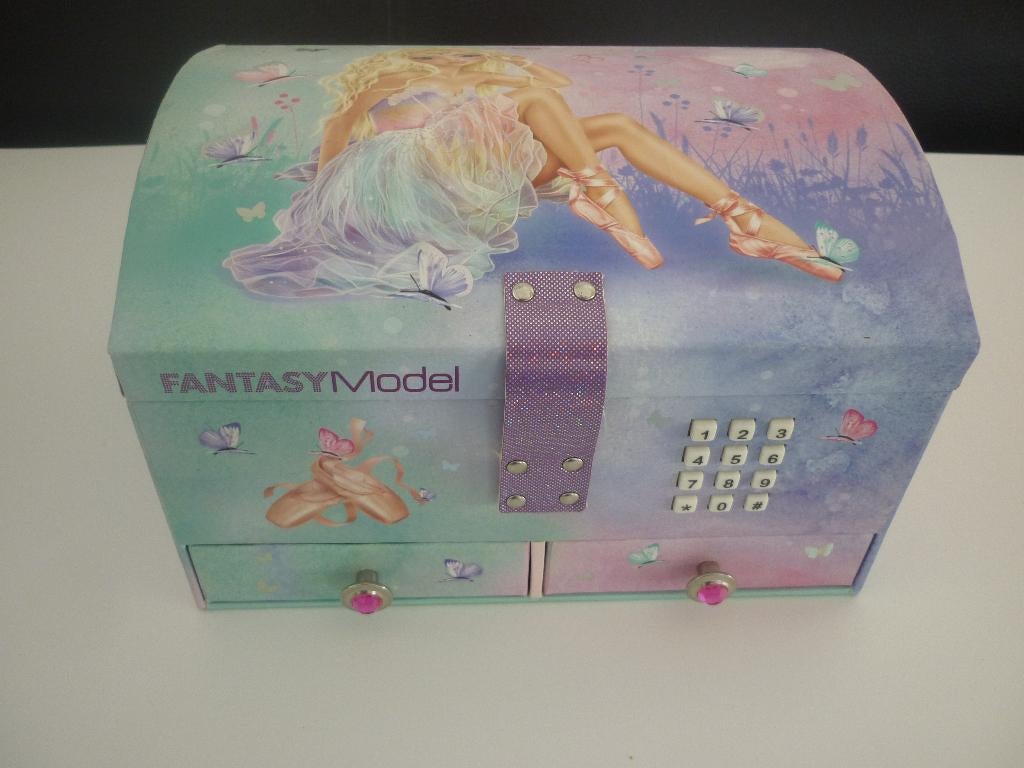 Fantasy Model opbergdoos met code / sieradendoos ballet, Ophalen of Verzenden, Zo goed als nieuw, Top Model